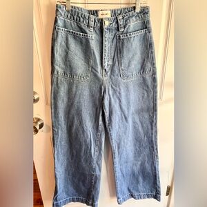 ROLLA’S High Rise Wide Leg Sailor Jeans size 30 Aussie 12
